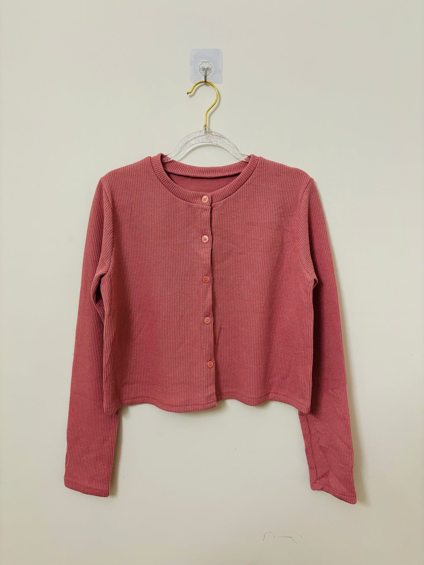 Cardigan crop top