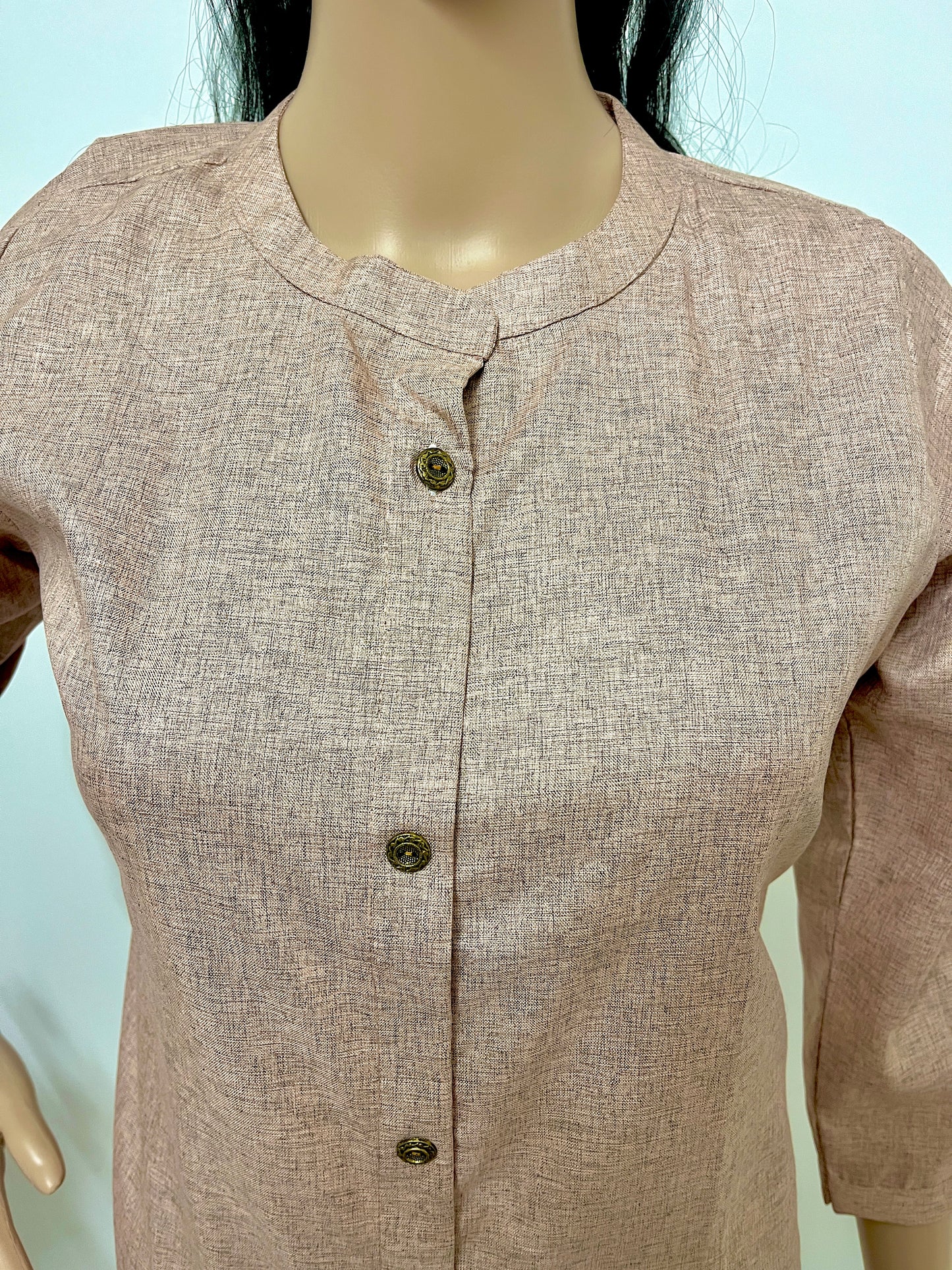 Straight China Collar Kurti