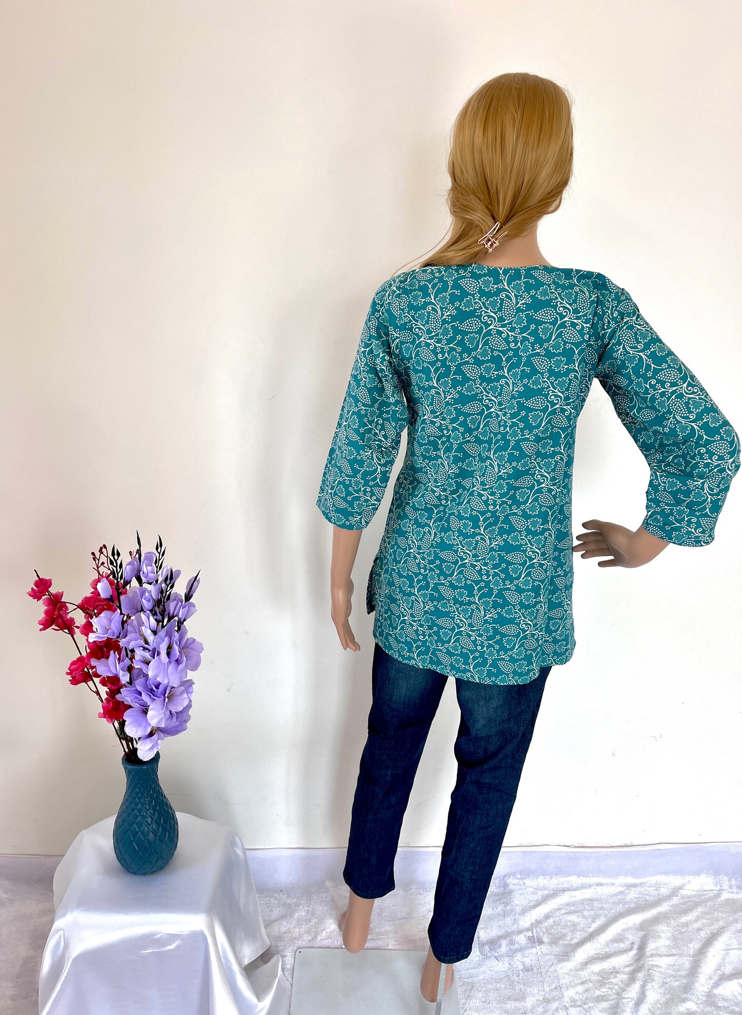 Printed Short Kurti